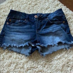 Blue Denim Shorts